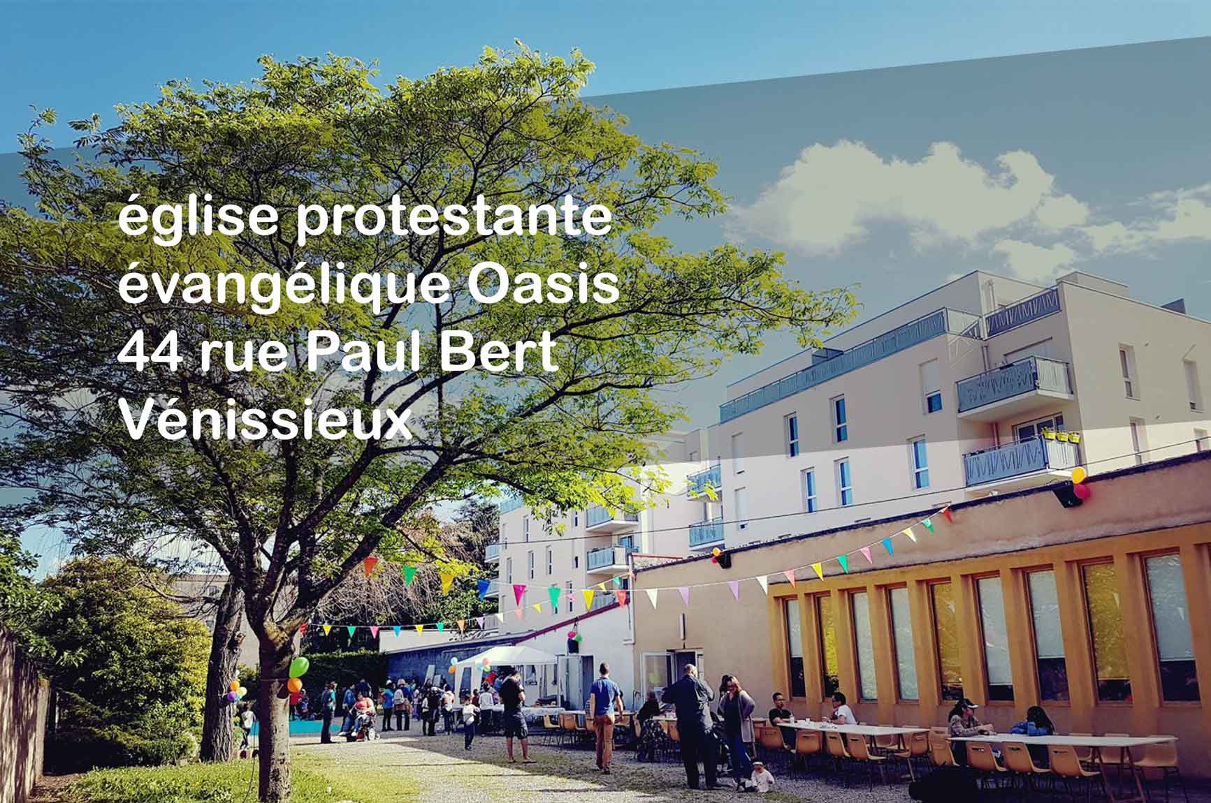 Fête des voisins à l'Oasis